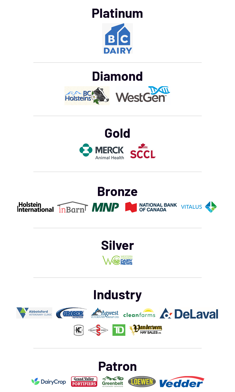 NHC26 Sponsors